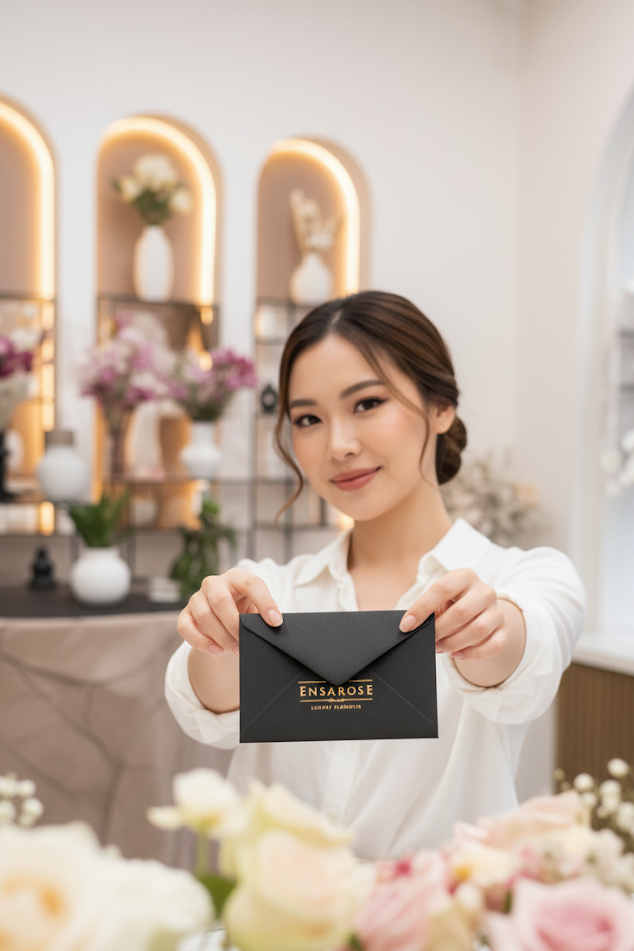 Machen Sie Ihr Geschenk einzigartig: Ergänzen Sie den Rosenstrauß mit einer persönlichen Nachricht und verleihen Sie Ihrem Geschenk eine ganz besondere Bedeutung.