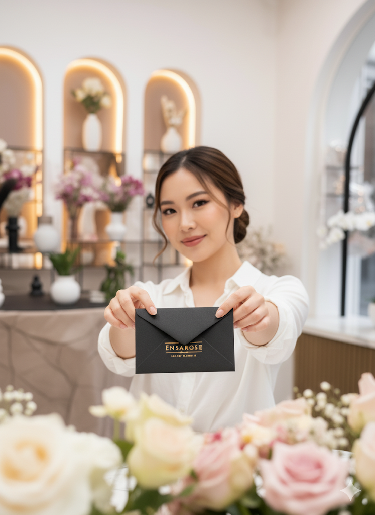 50 Rosen mit Wunschzahl