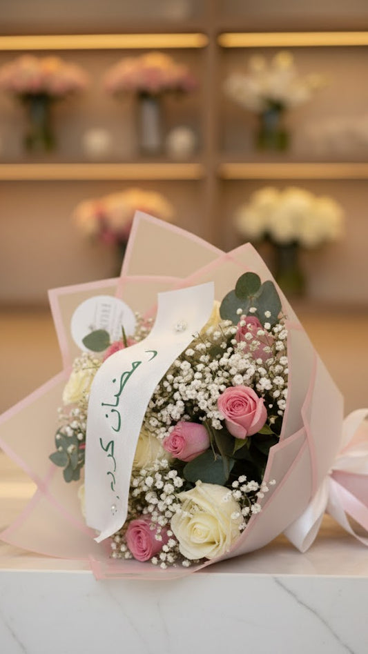 Bunter Ramadan Strauß