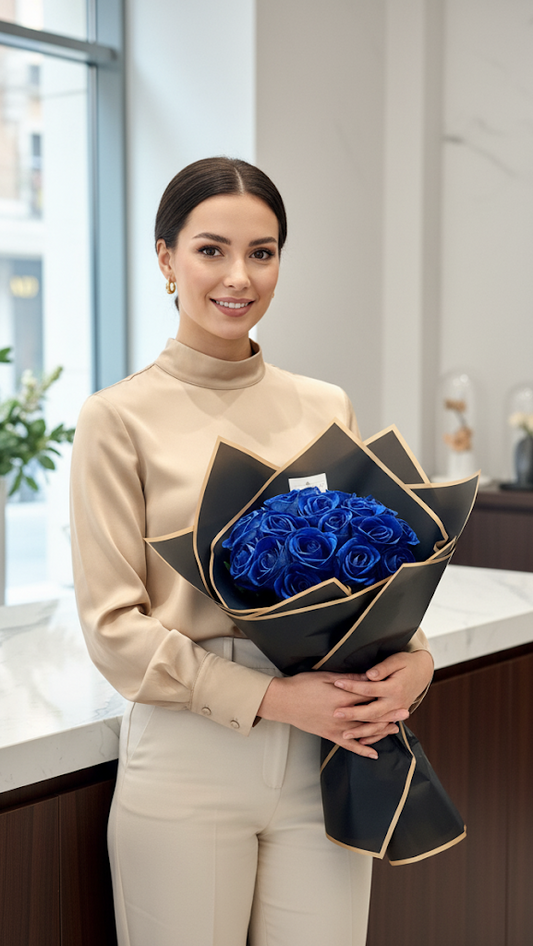20 SamtRosen Strauss Blau