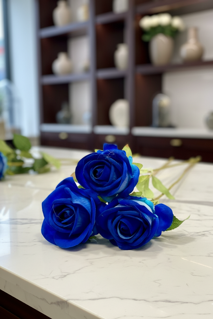 20 SamtRosen Strauss Blau