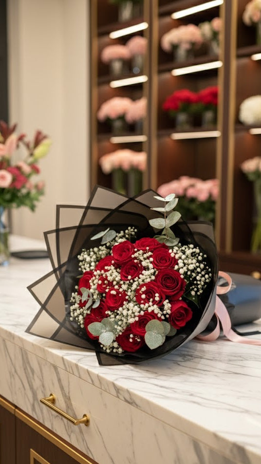 14 Stück Ramadan Luxury Rosenstrauß